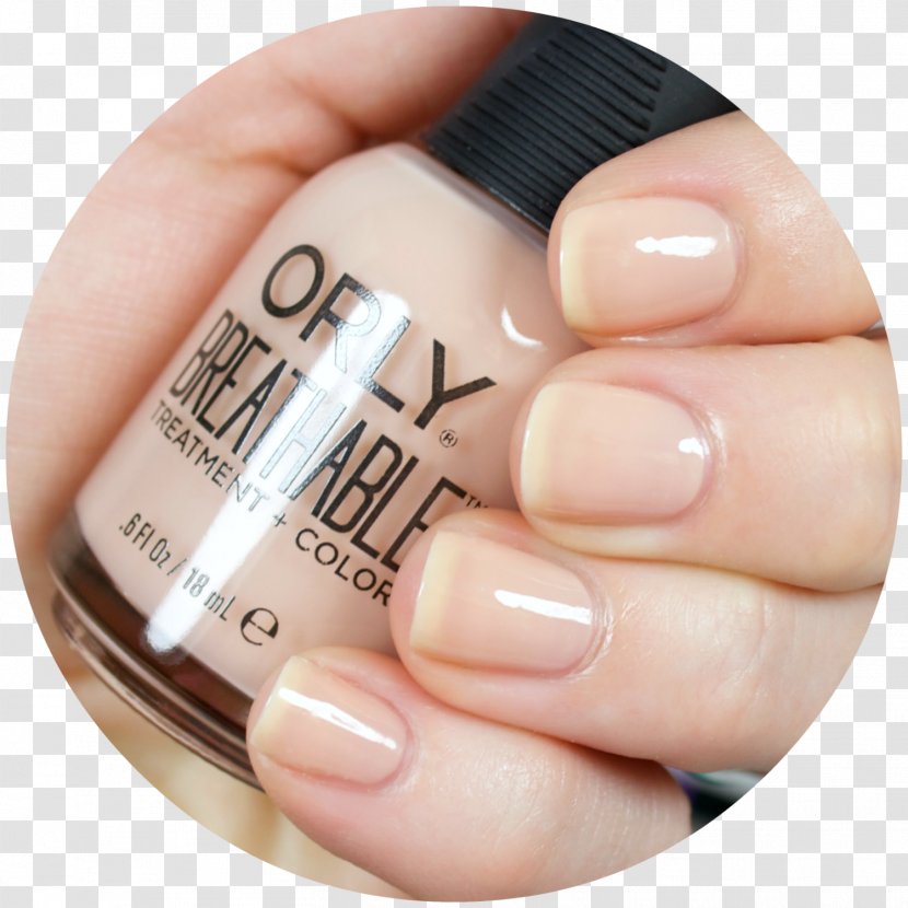 Nail Polish ORLY Breathable Treatment + Color Franske Negle Manicure - Care Transparent PNG