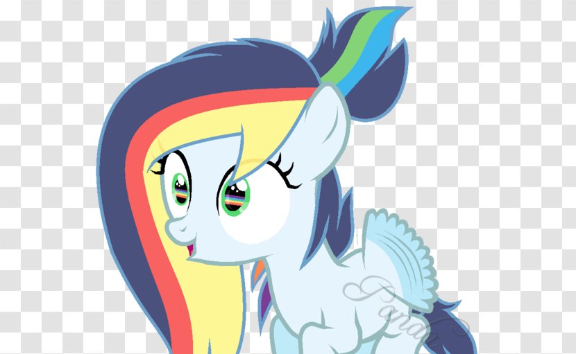 Pony Drawing Digital Art Fan - Heart - Rainbow Splash Transparent PNG