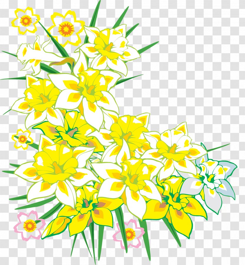 Flower Clip Art - Narcissus Transparent PNG