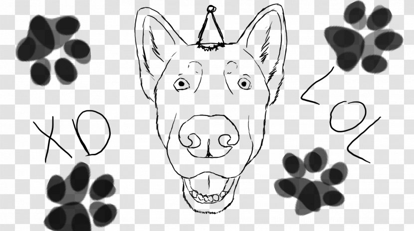 Whiskers Dog Desktop Wallpaper Drawing Cat - Carnivoran - Lol Face Transparent PNG