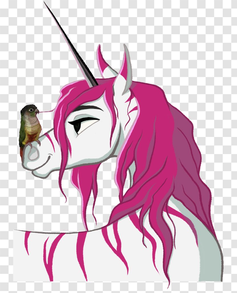 Unicorn Horse Nose Clip Art Illustration - Frame Transparent PNG