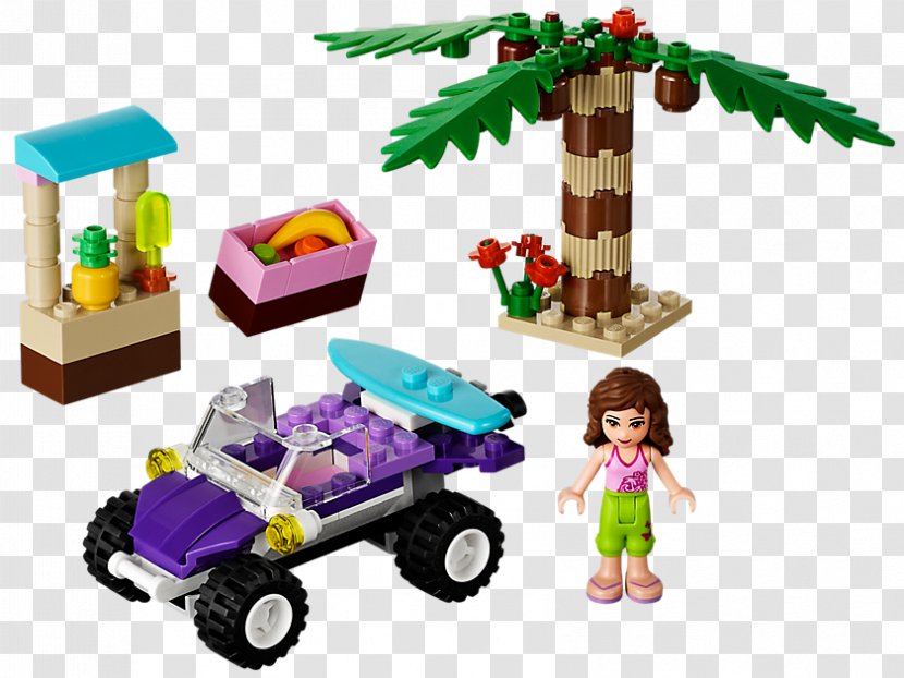 LEGO Friends - Lego - Olivia's Beach Buggy41010 (410-232) Minifigure 3315 House Amazon.comLEGO Printables Transparent PNG