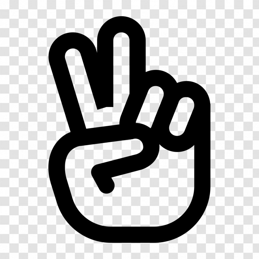 Peace Symbols V Sign - Symbol Transparent PNG