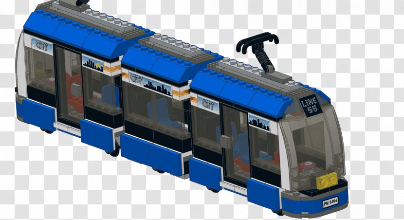 Tram Lego Trains Rail Transport Railroad Car - Passenger - Train Transparent PNG