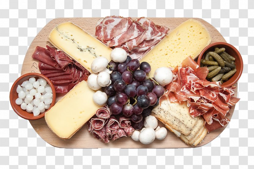 Prosciutto Antipasto Raclette Cheese And So Salami - Vegetable Transparent PNG