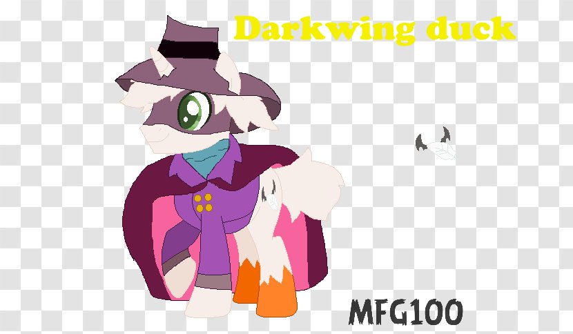 Character Fiction Clip Art - Pony - Darkwing Duck Transparent PNG