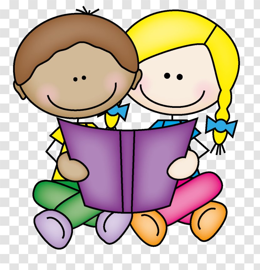 Reading Free Content Child Clip Art - Happiness - Couple Sharing Cliparts Transparent PNG
