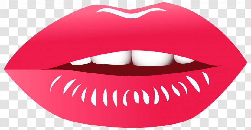Mouth Lip Clip Art - Silhouette - Smile Transparent PNG