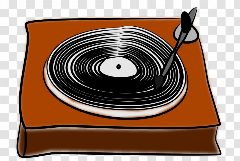 Phonograph Record LP Disc Jockey Clip Art - Flower - Player Transparent PNG