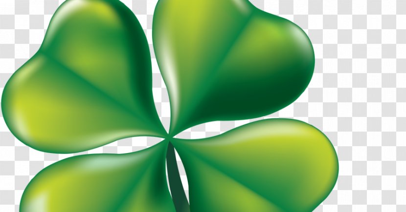 Four-leaf Clover Clip Art Republic Of Ireland Irish People - Plant - Happy St. Patrick's Day Transparent PNG