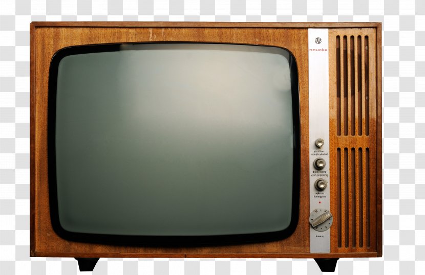 Television Download - Black And White - Retro TV Transparent PNG