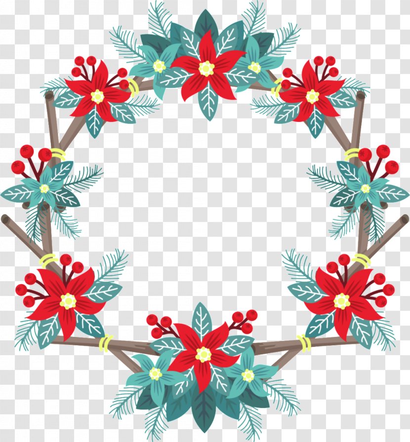 Red Christmas Ornament - Wildflower Transparent PNG