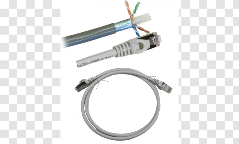 Serial Cable Coaxial Network Cables Electrical - Cord Transparent PNG