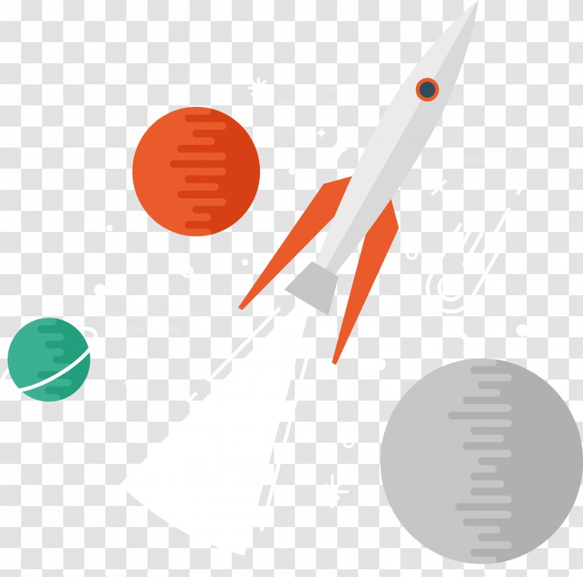 Liftoff Rocket - Illustration - Poster Transparent PNG