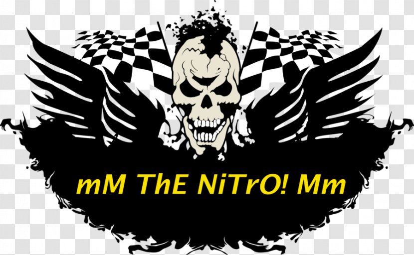 Logo Font Brand Skull Desktop Wallpaper - Nitro Vector Transparent PNG