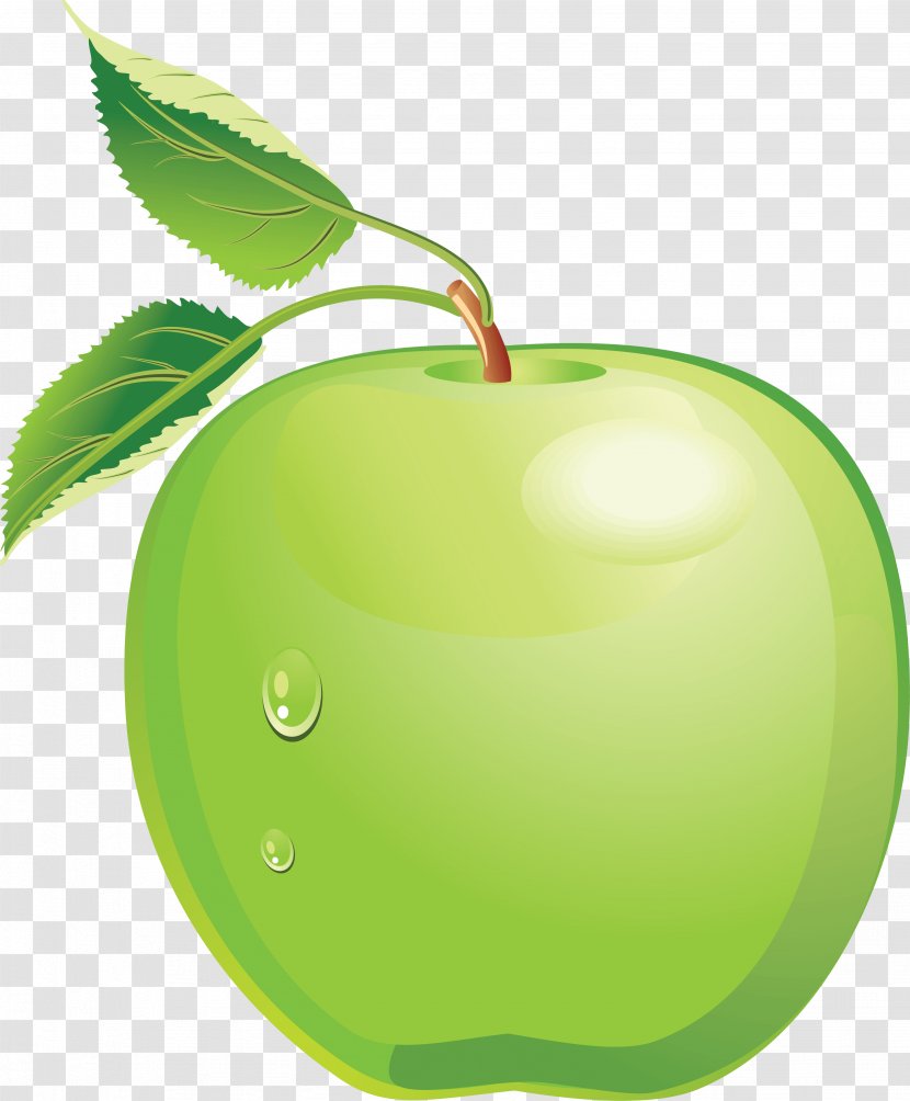 Apple Clip Art - Granny Smith - Green Image Transparent PNG