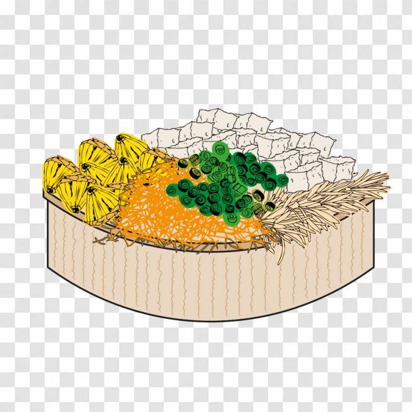 Apple Cartoon - Plant - Japanese Cuisine Dish Transparent PNG