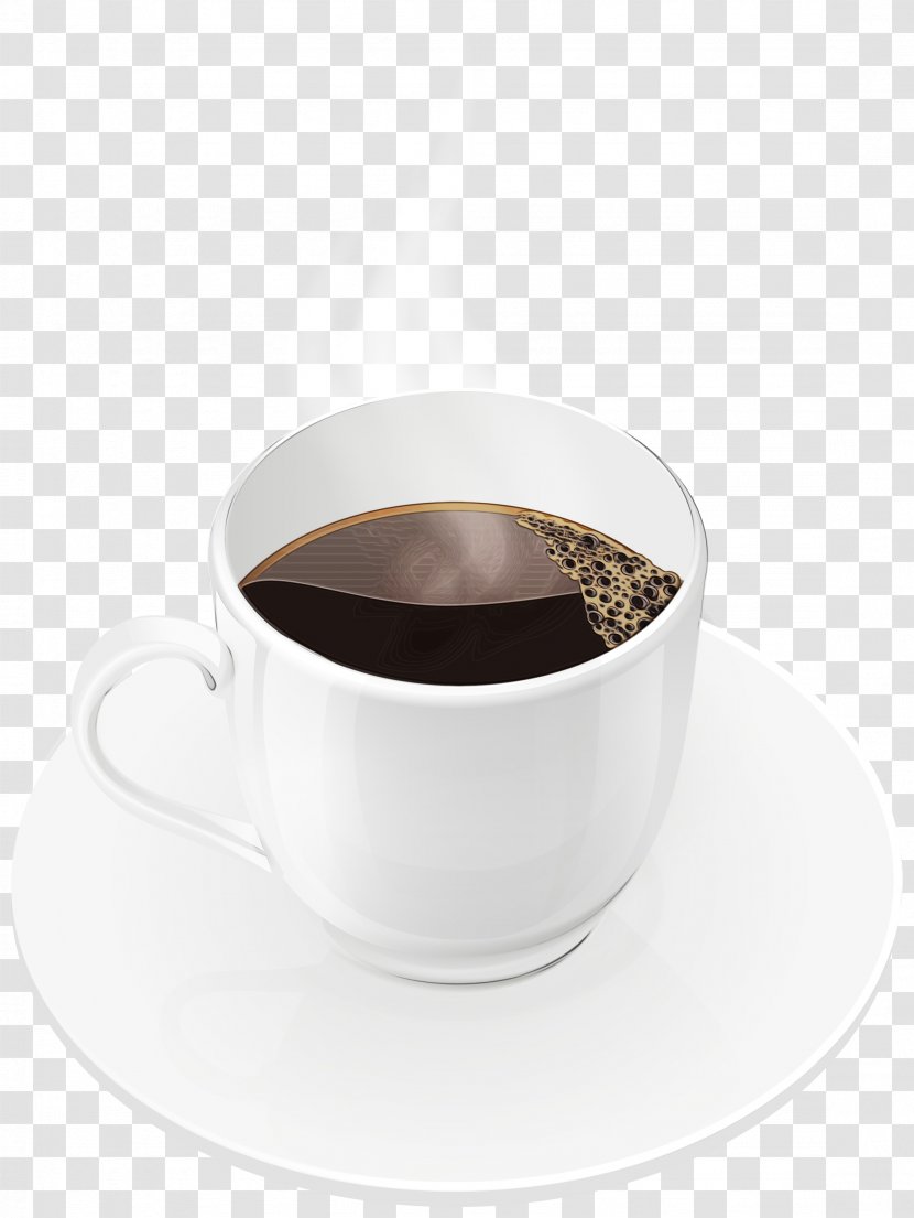 Coffee Cup - Wet Ink - Espresso Transparent PNG