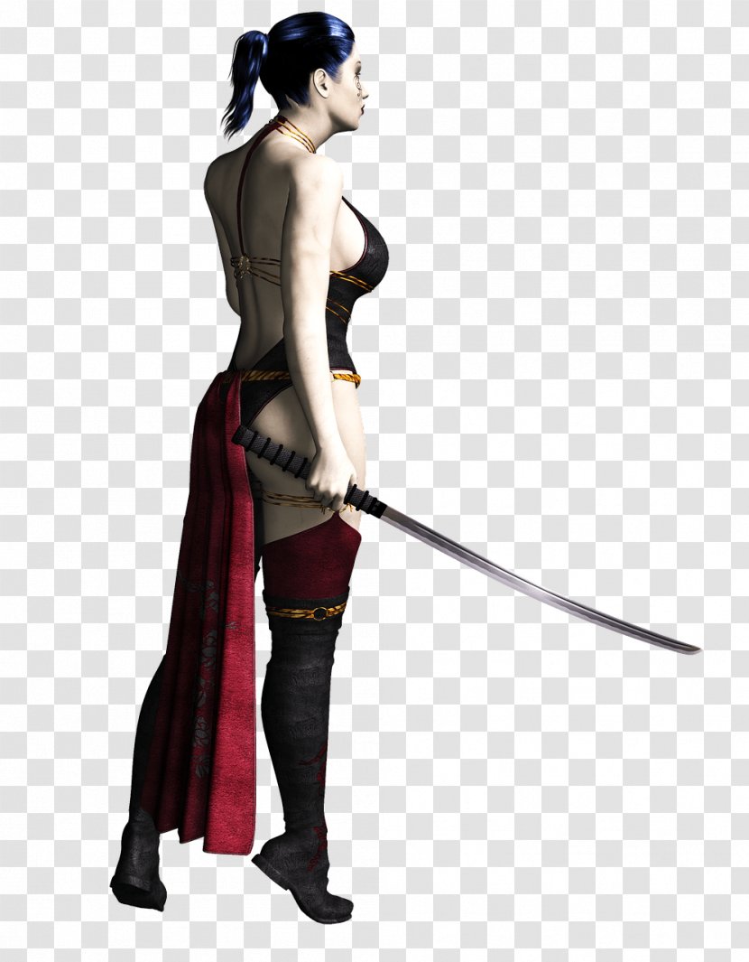Woman Sword Weapon - Joint Transparent PNG