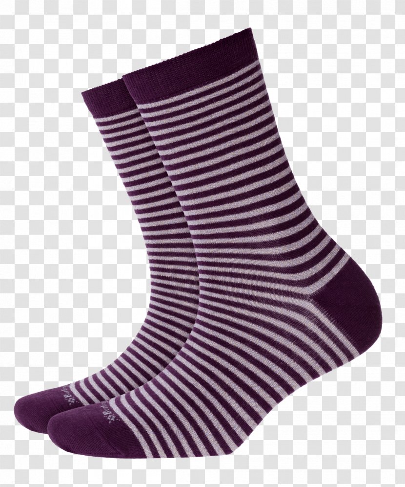 Sock Clothing Necktie Shoe Size - Footwear - Plum Transparent PNG