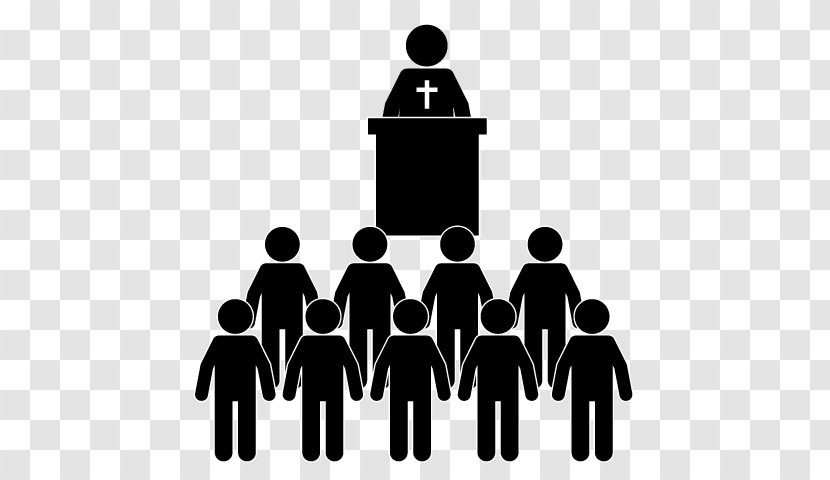 Pastor Ceremony Funeral Ritual Christianity - Pictogram Transparent PNG