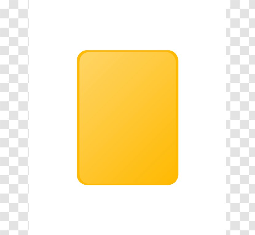 Yellow Rectangle - Orange - How To Draw A Soccer Goal Transparent PNG