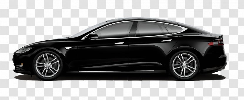 2013 Tesla Model S Motors 2017 90D Electric Vehicle - Performance Car - Transparent Transparent PNG