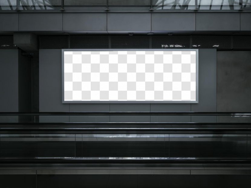 Advertising Billboard Mockup Building - Outdoor Billboards Renderings Template Transparent PNG