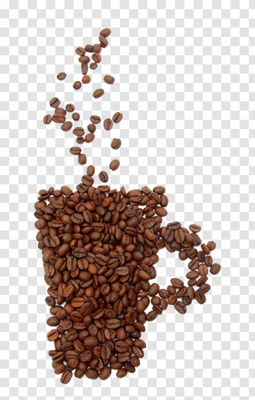 Coffee Bean Cafe Milk Breakfast - Commodity - Cup Shape Transparent PNG