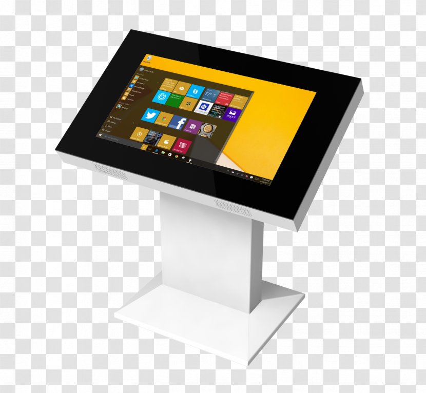 Multimedia Computer Monitors Interactive Kiosks - Design Transparent PNG