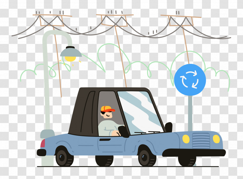 Driving Transparent PNG