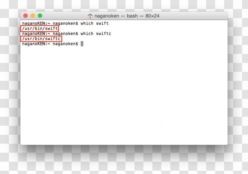 MacOS Terminal Command-line Interface - Paper - Text Transparent PNG