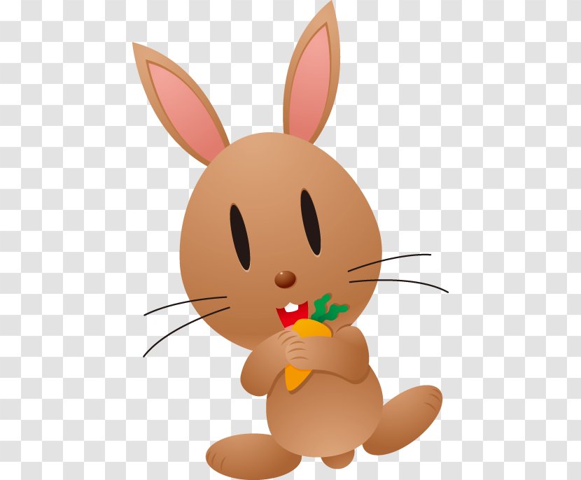 Bugs Bunny Cartoon Rabbit Animal - Rabits And Hares - Rabbits Eat Carrots Transparent PNG