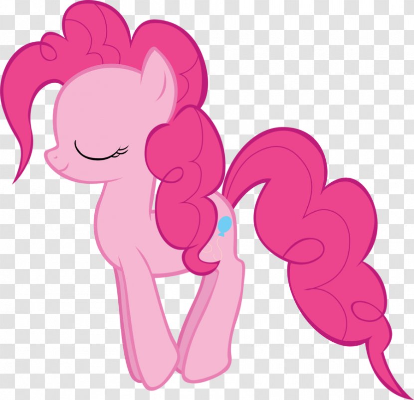 Pinkie Pie Pony Rainbow Dash Twilight Sparkle Rarity - Heart - My Little Transparent PNG