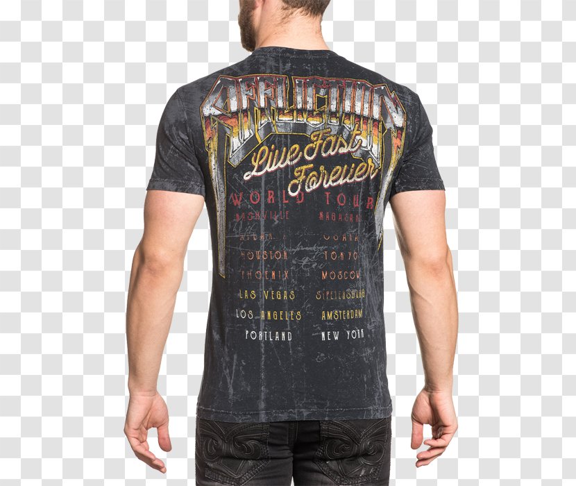 T-shirt Ultimate Fighting Championship Xtreme Couture Mixed Martial Arts Affliction Clothing - Shirt Transparent PNG