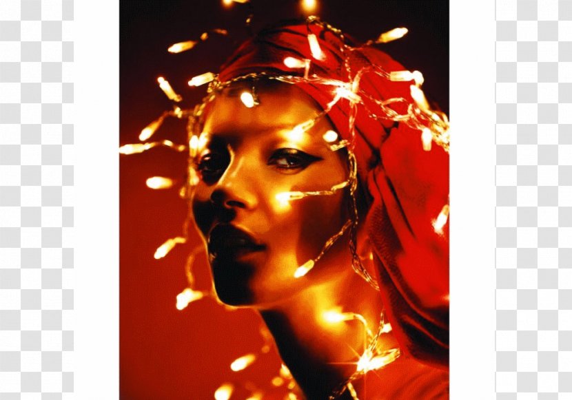 Kate Moss By Mario Testino Chanel Vogue Italia Fashion - Orange Transparent PNG