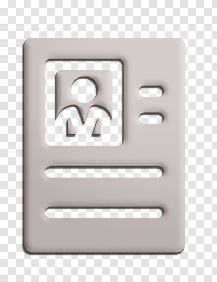 Filled Management Elements Icon Portfolio Icon Resume Icon Transparent PNG