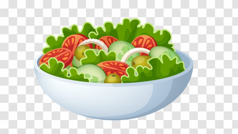Fruit Salad Greek Cooking - A Bowl Of Vegetable Transparent PNG