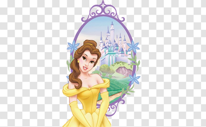 Belle Princess Aurora Ariel Cinderella Disney - Beauty And The Beast - Castle Transparent PNG