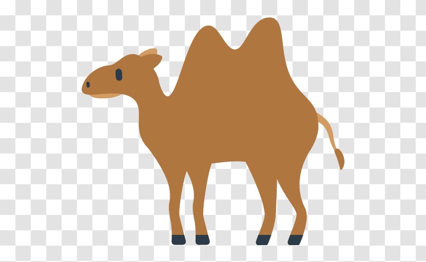 Dromedary Bactrian Camel Emoji Emoticon SMS - Emojipedia Transparent PNG