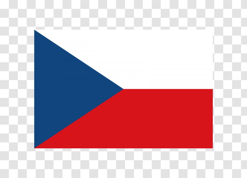 Czech Republic National Under-19 Football Team Flag Of The UEFA European Championship Austria - Sky - Electric Blue Transparent PNG