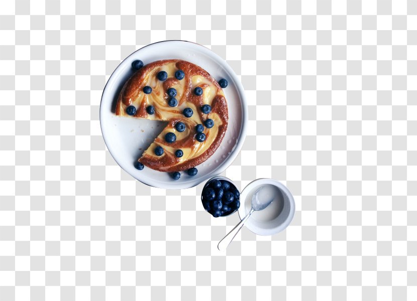 Bread Blueberry Cake Fruit Preserves Merienda - Cutlery Transparent PNG