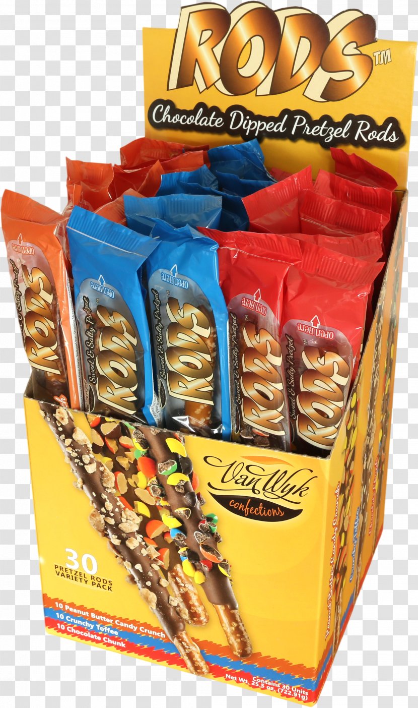 Chocolate Bar Pretzel Van Wyk Confections Candy - Salt Transparent PNG