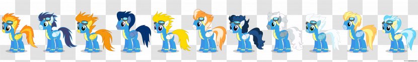 Rainbow Dash Pony Applejack Rarity Wonderbolt Academy - Streak Wave Transparent PNG