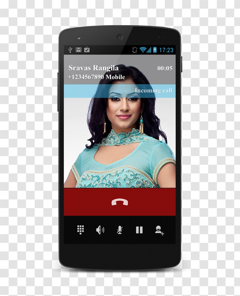 Fake Call & SMS Android - Mobile Device Transparent PNG