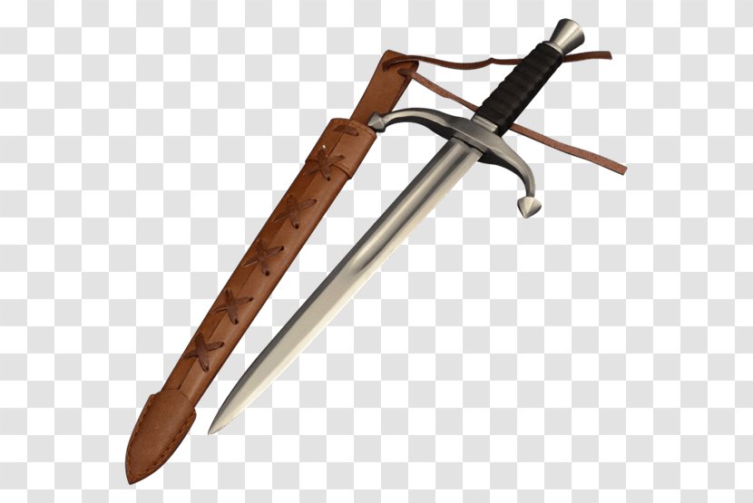 Sabre Parrying Dagger Sword Weapon - Poignard Transparent PNG