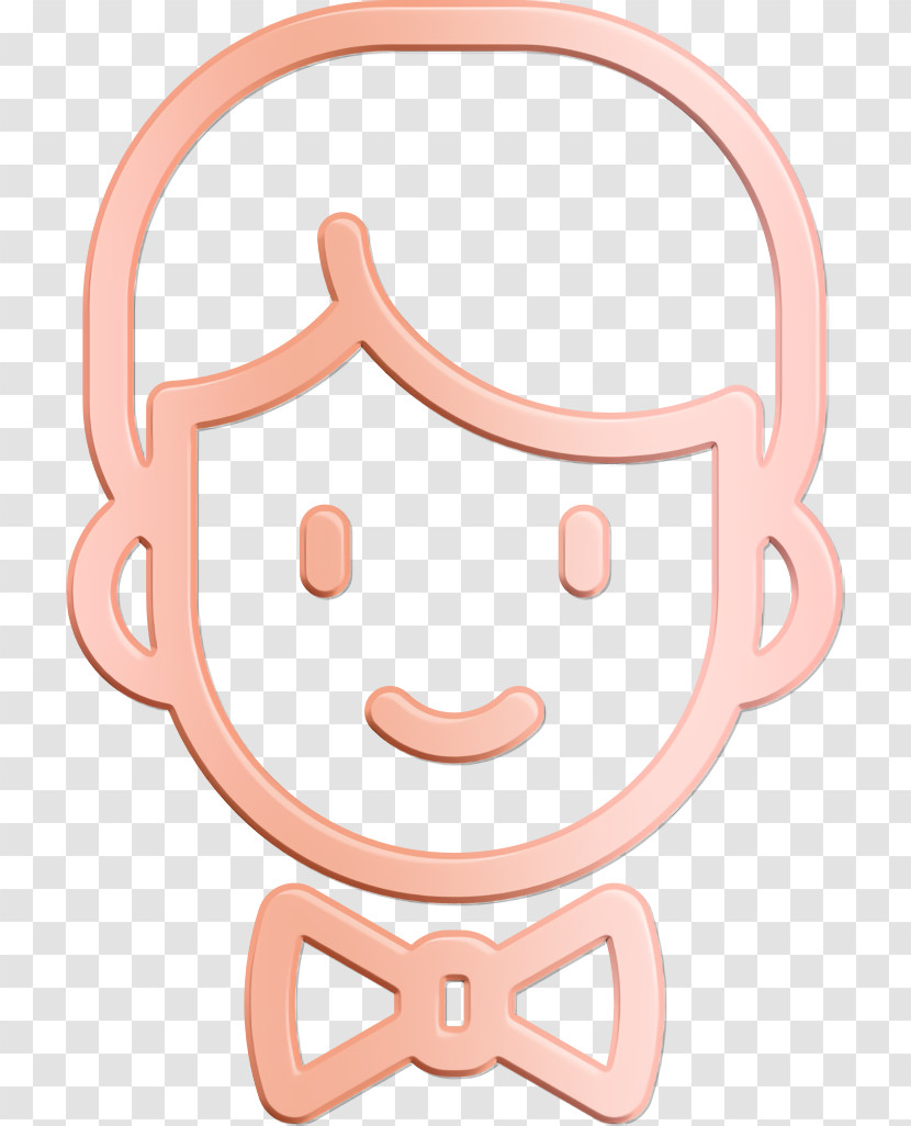 People Icon Bow Icon Groom Icon Transparent PNG