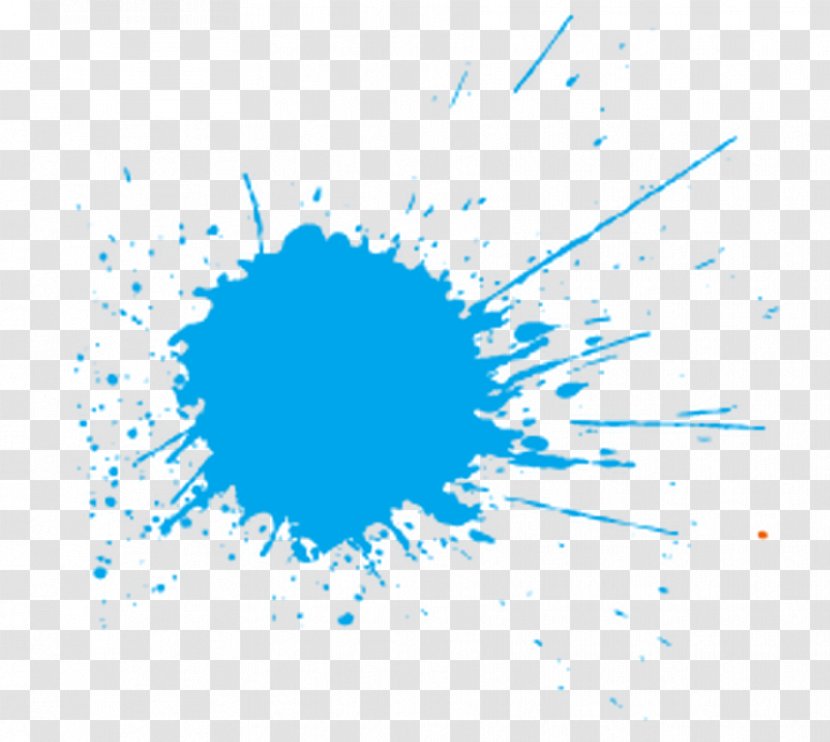 Blue Paintball Clip Art - Yellow - Paint Splash Transparent PNG