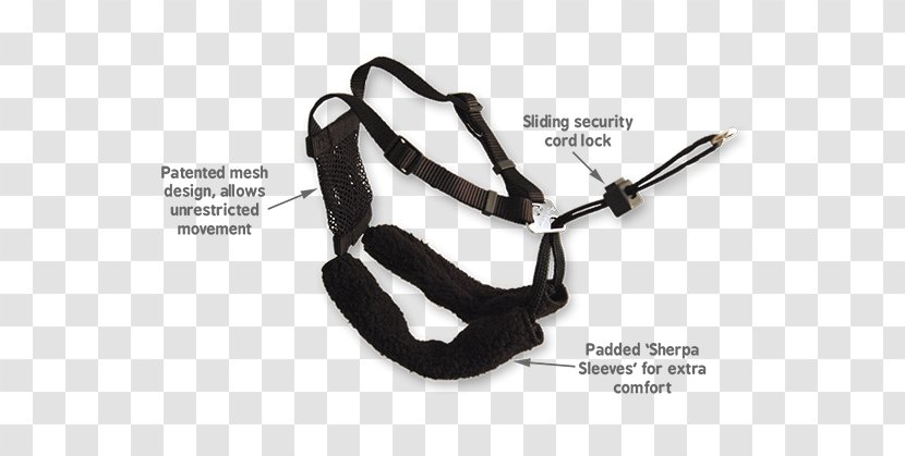 Dog Harness The Company Of Animals Non Pull Large Non-Pull Harness, Black Medium - Anxious Transparent PNG