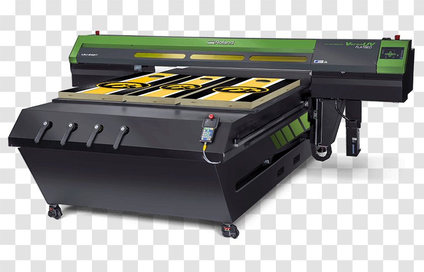 Flatbed Digital Printer Printing Wide-format Roland Corporation - Led Transparent PNG